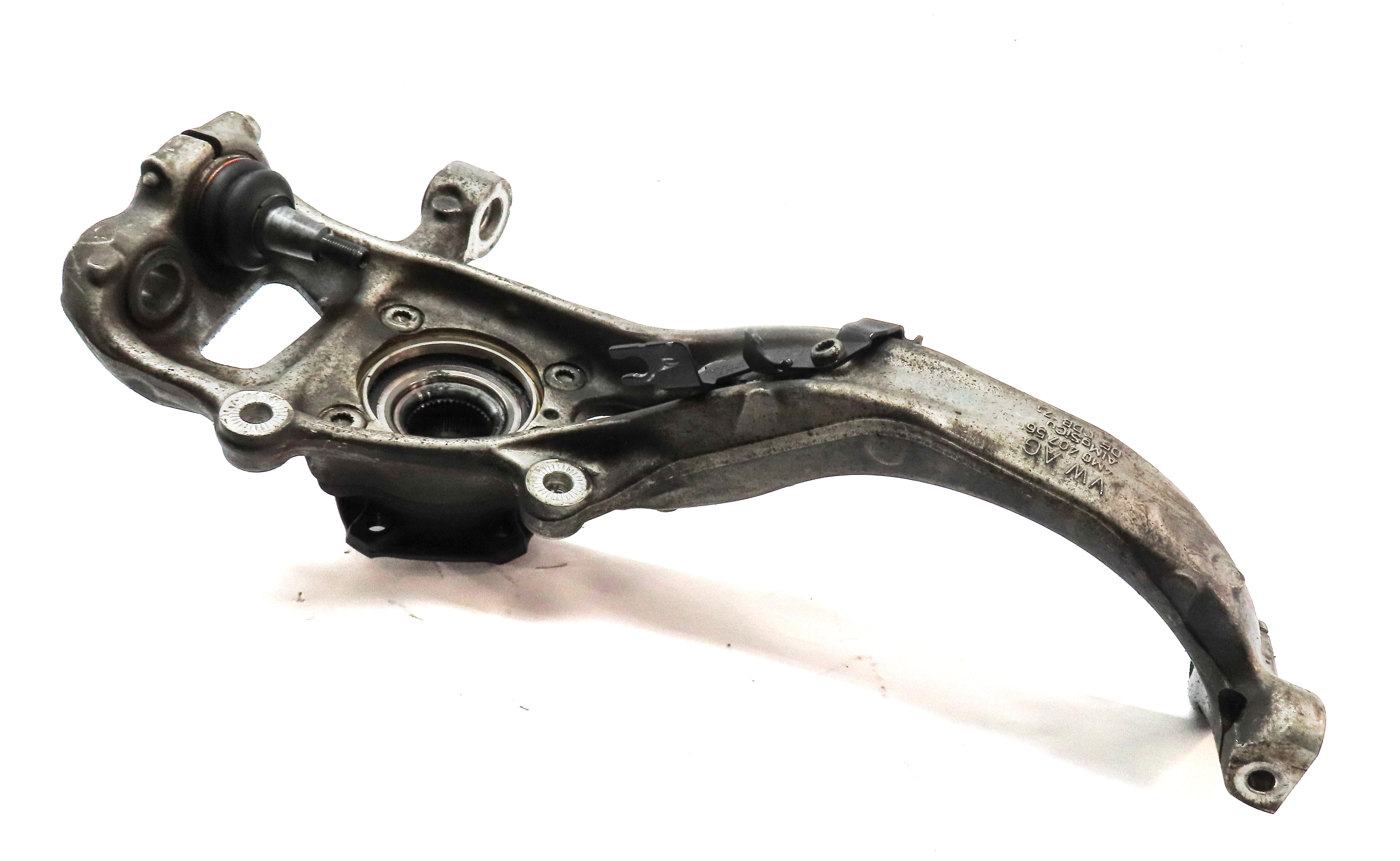 2017-2020 AUDI Q7 (4M) FRONT RIGHT PASSENGER SPINDLE KNUCKLE WHEEL HUB — exact item pictured